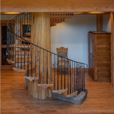 Spiral Stairs for Caronlina Timber works