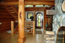 Scribed Log Home in Washington State - Nicola LogWorks