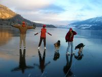 Playing Hookie at Nicola Lake