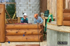 Port Angeles Log Home 1